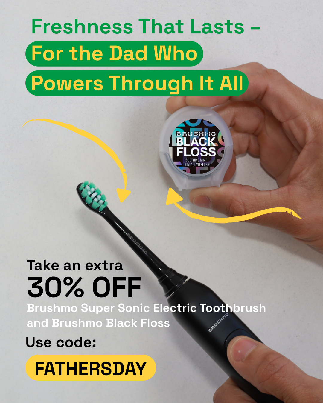 Brushmo’s Father’s Day 30% OFF Picks