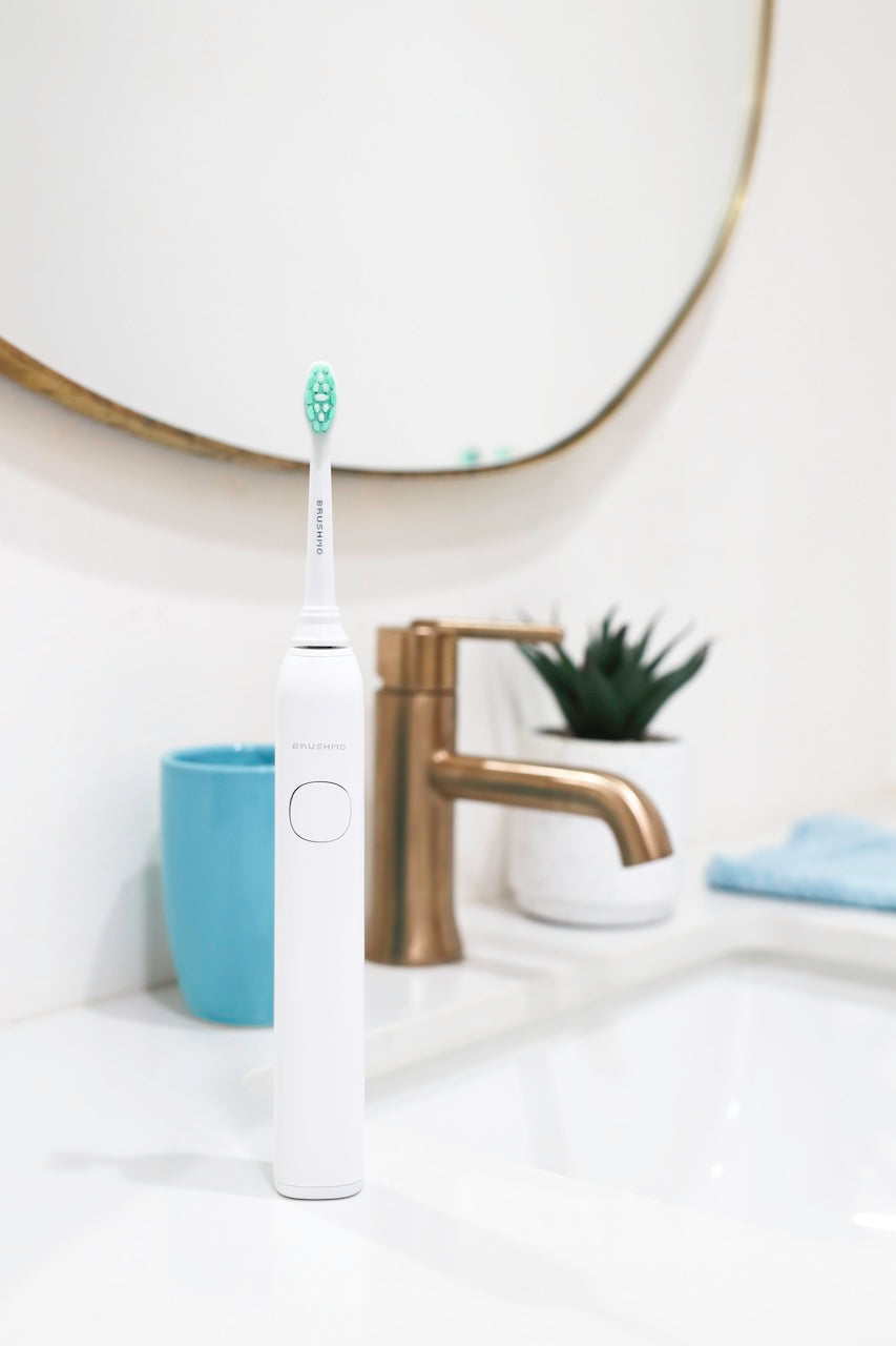 Brushmo Super Sonic Electric Toothbrush - Stellar White