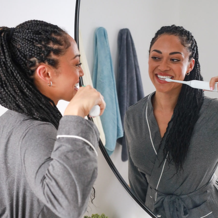 Plaque Control Replacement Toothbrush Heads Compatible with Philips Sonicare - 8 Pack, White