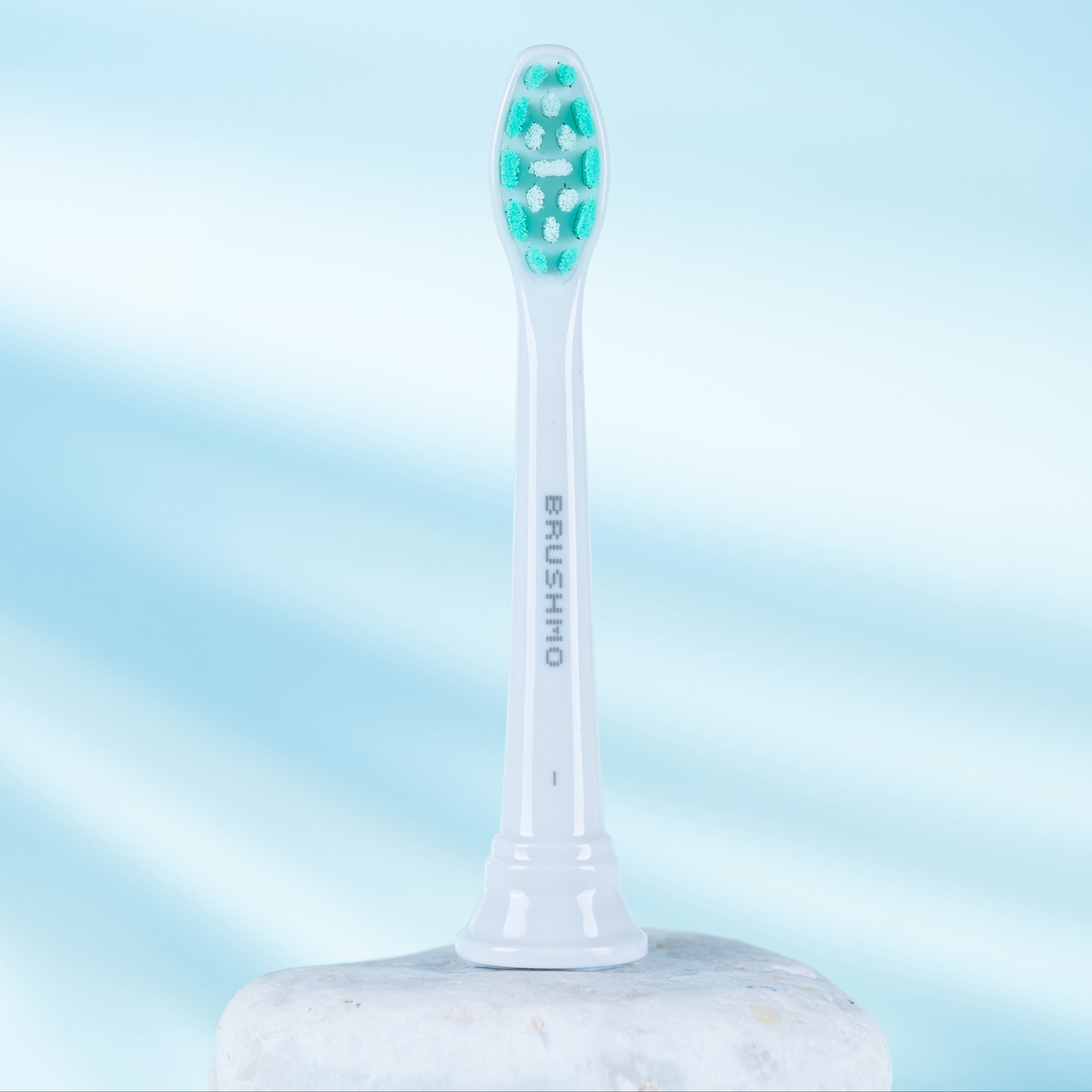 Plaque Control Replacement Toothbrush Heads Compatible with Philips Sonicare - 8 Pack, White