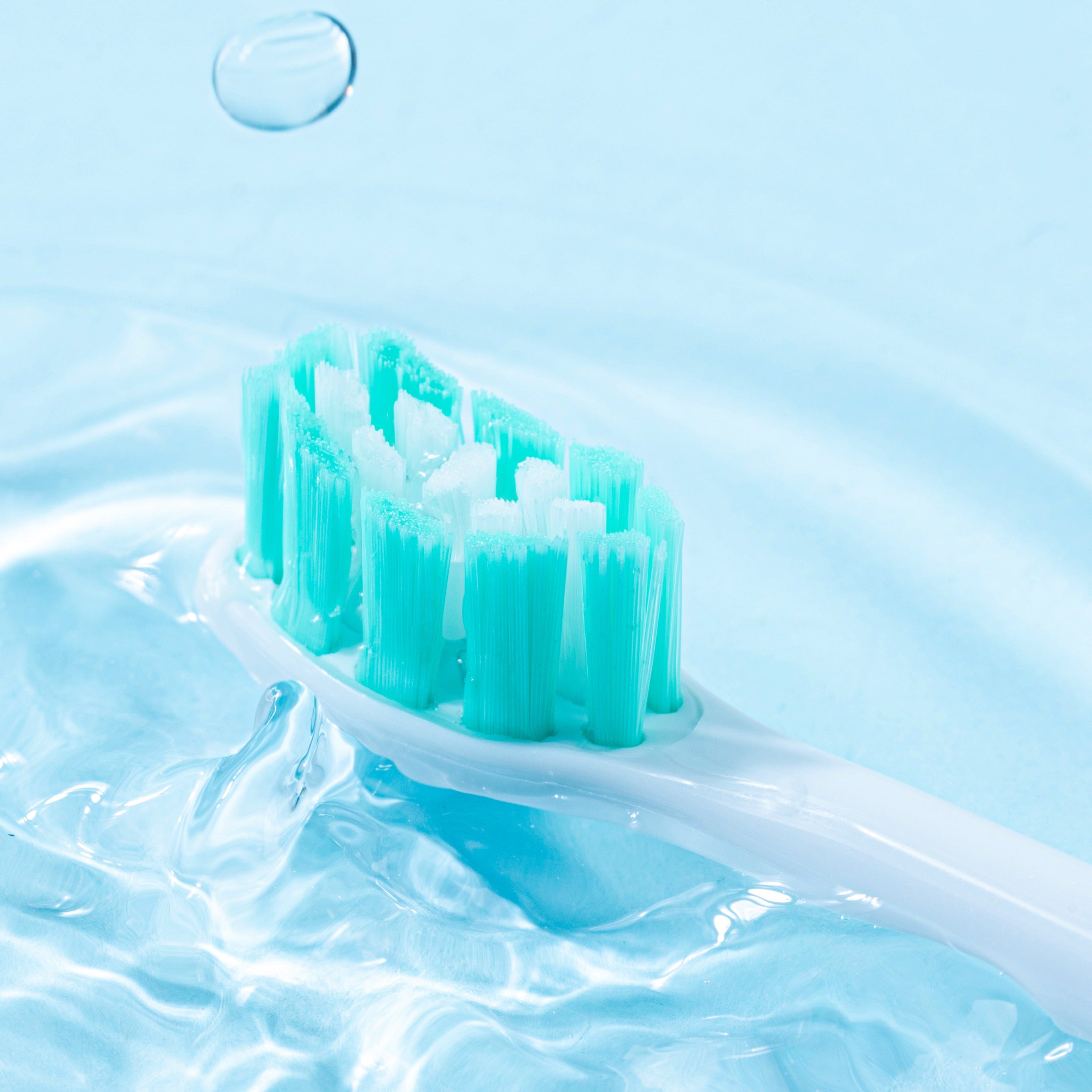 Plaque Control Replacement Toothbrush Heads Compatible with Philips Sonicare - 8 Pack, White
