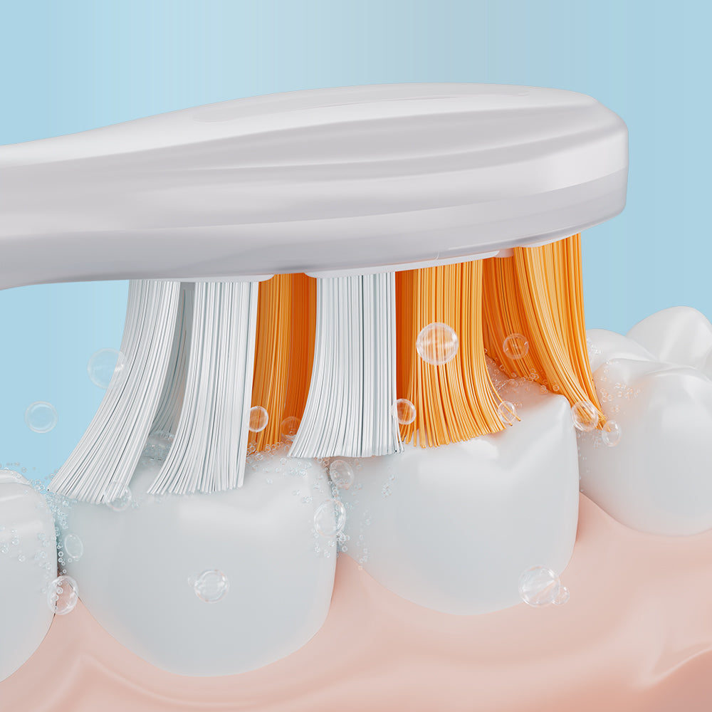 Replacement Toothbrush Heads Compatible with Philips Sonicare- All-in-One (4 Pack), White