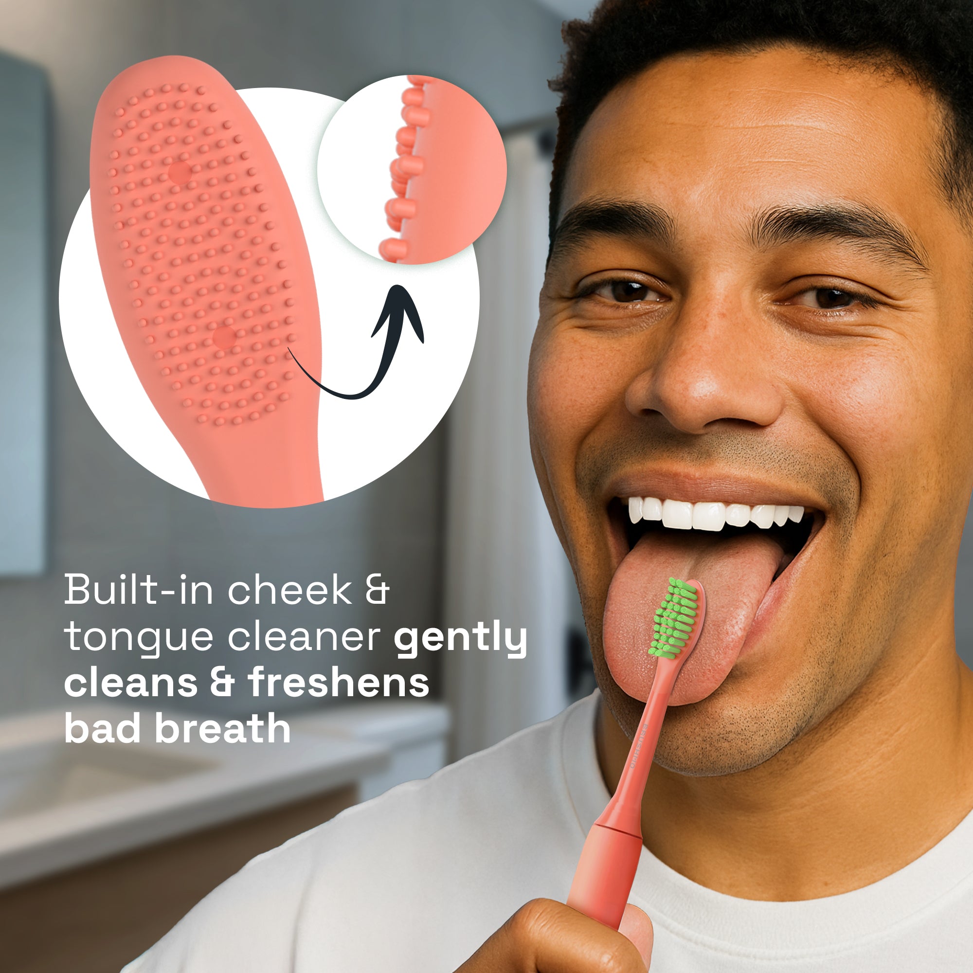 Replacement Toothbrush Heads Compatible with Philips Sonicare One - 4 Pack, Miami Coral