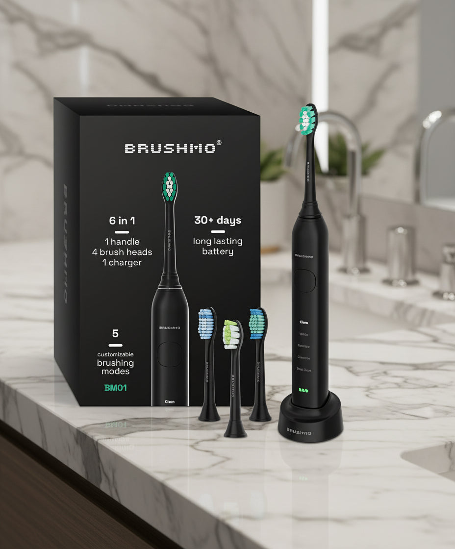 Brushmo Super Sonic Electric Toothbrush - Nova Pink