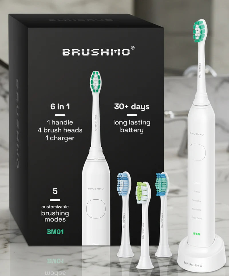 Brushmo Super Sonic Electric Toothbrush - Nova Pink