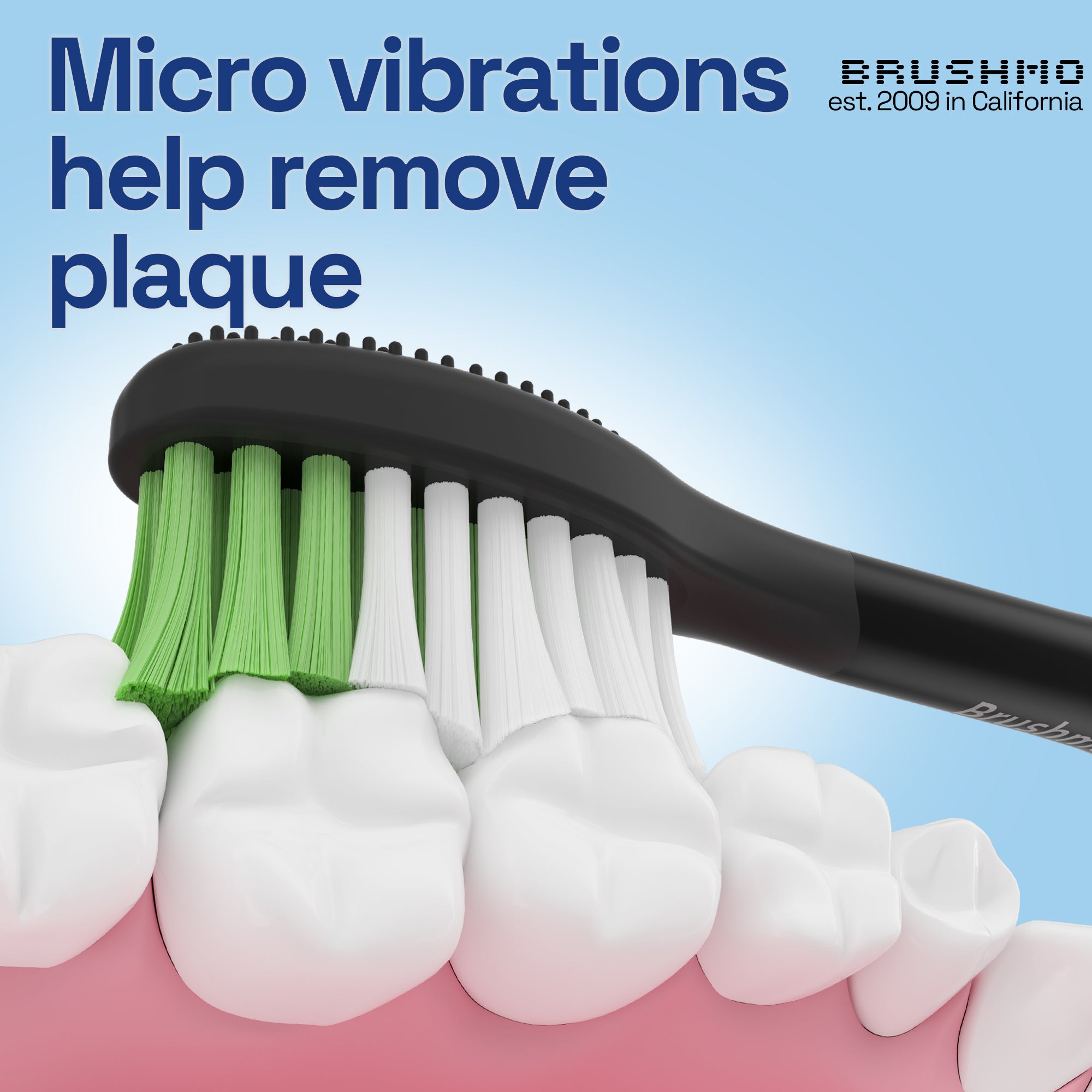 Replacement Toothbrush Heads Compatible with Philips Sonicare One - 4 Pack, Shadow Black