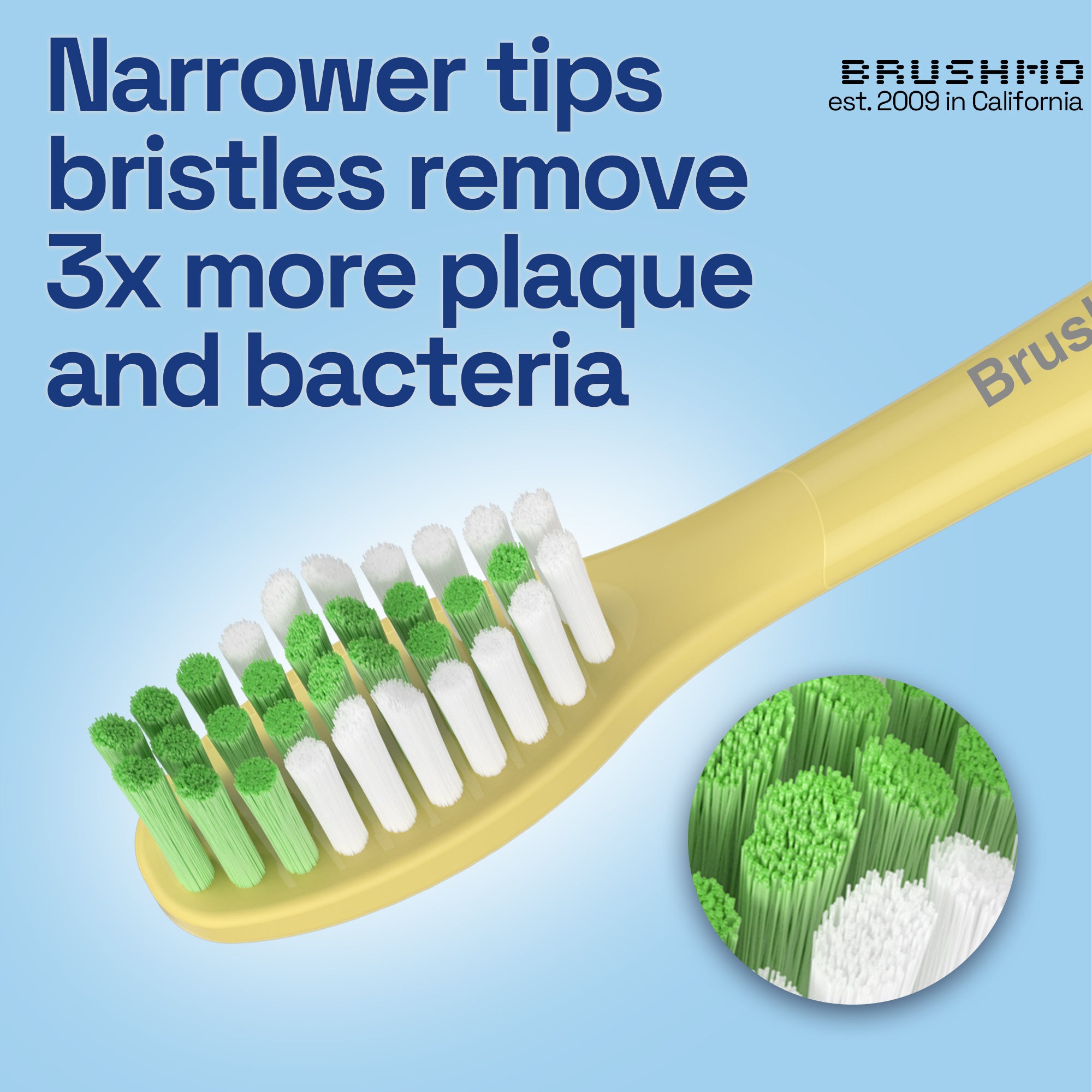 Replacement Toothbrush Heads Compatible with Philips Sonicare One - 4 Pack, Mango