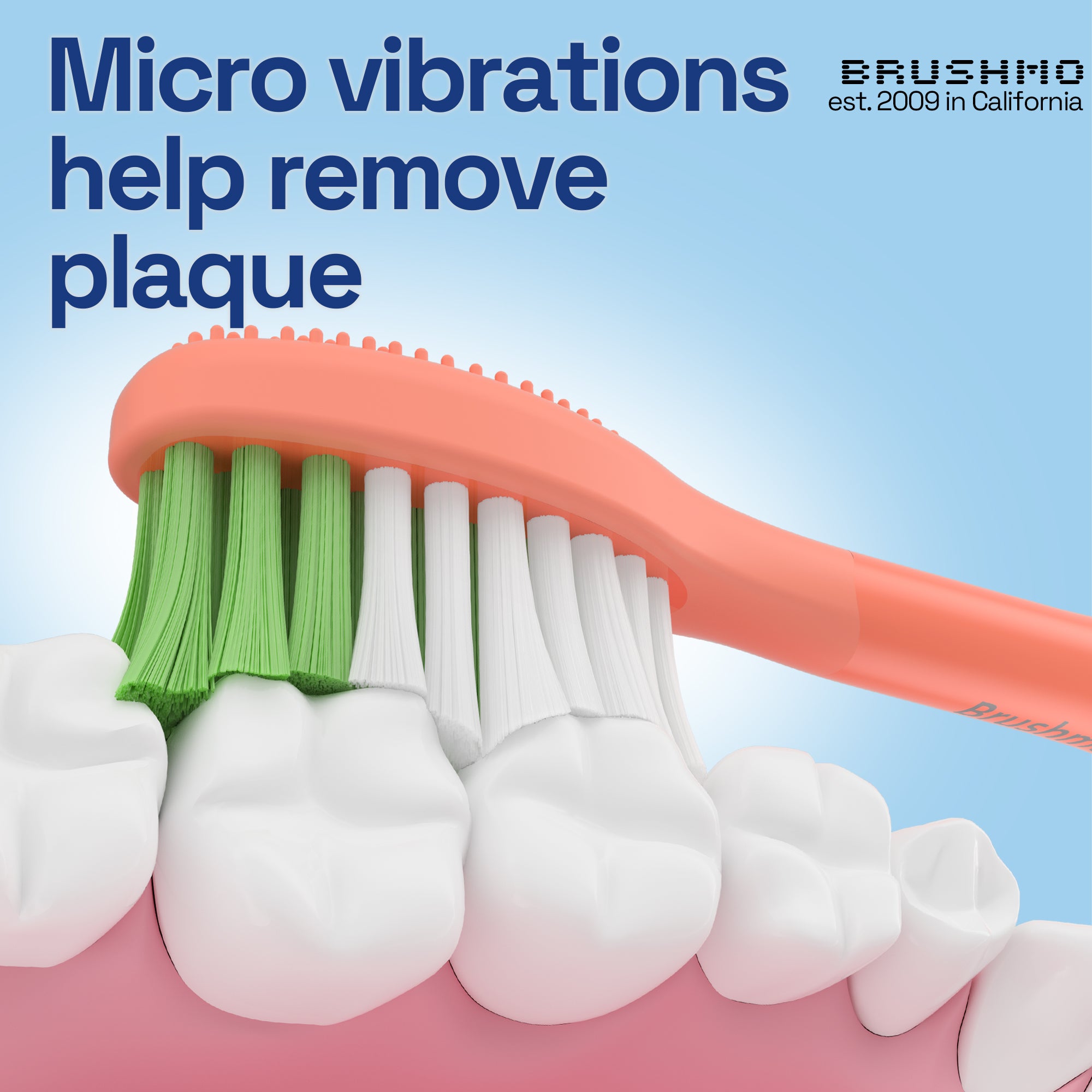Replacement Toothbrush Heads Compatible with Philips Sonicare One - 4 Pack, Miami Coral