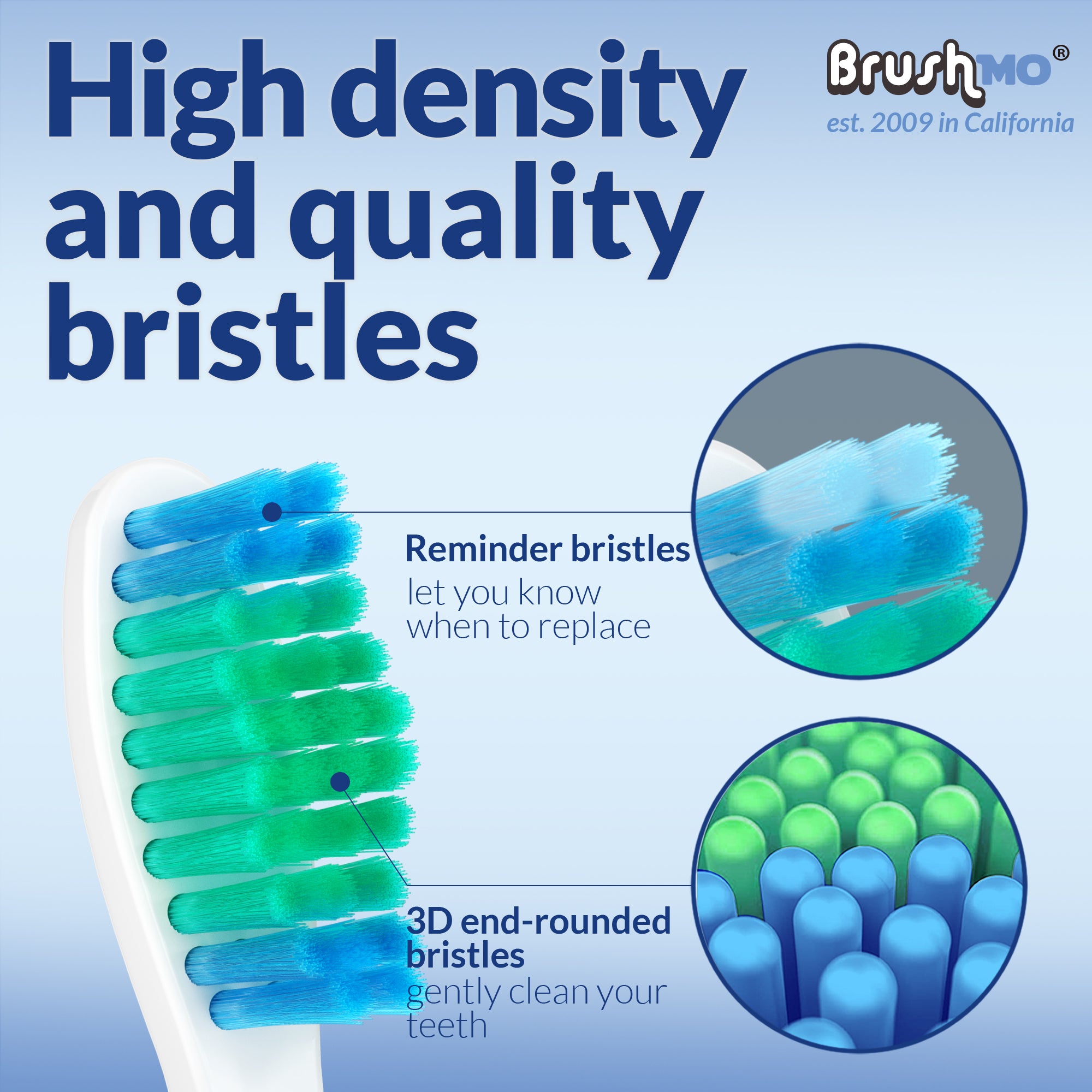 Replacement Toothbrush Heads Compatible with Phillips Sonicare Electric Toothbrush HX6013/HX6015, 8 Pack