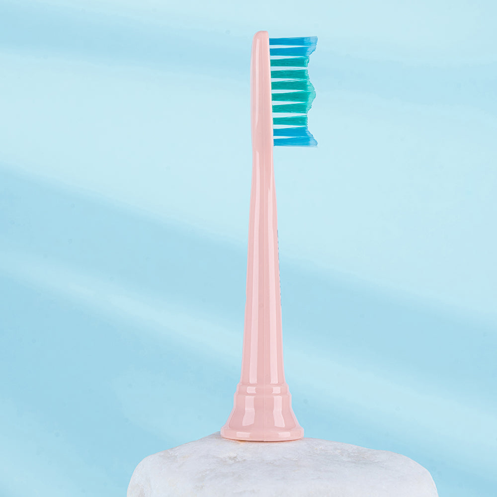 Total Clean Replacement Toothbrush Heads Compatible with Philips Sonicare Electric Toothbrush - 8 Pack, Pink