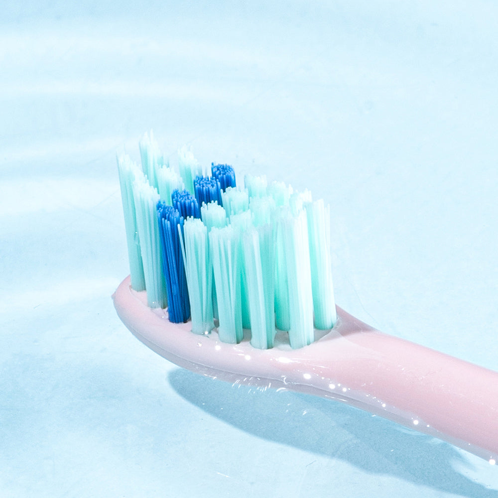 Replacement Toothbrush Heads Compatible with Philips Sonicare - Total Clean (8 Pack), Compact, Pink