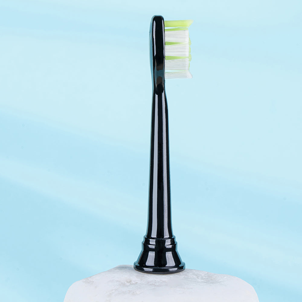 Replacement Toothbrush Heads Compatible with Philips Sonicare- Whitening (8 Pack), Black