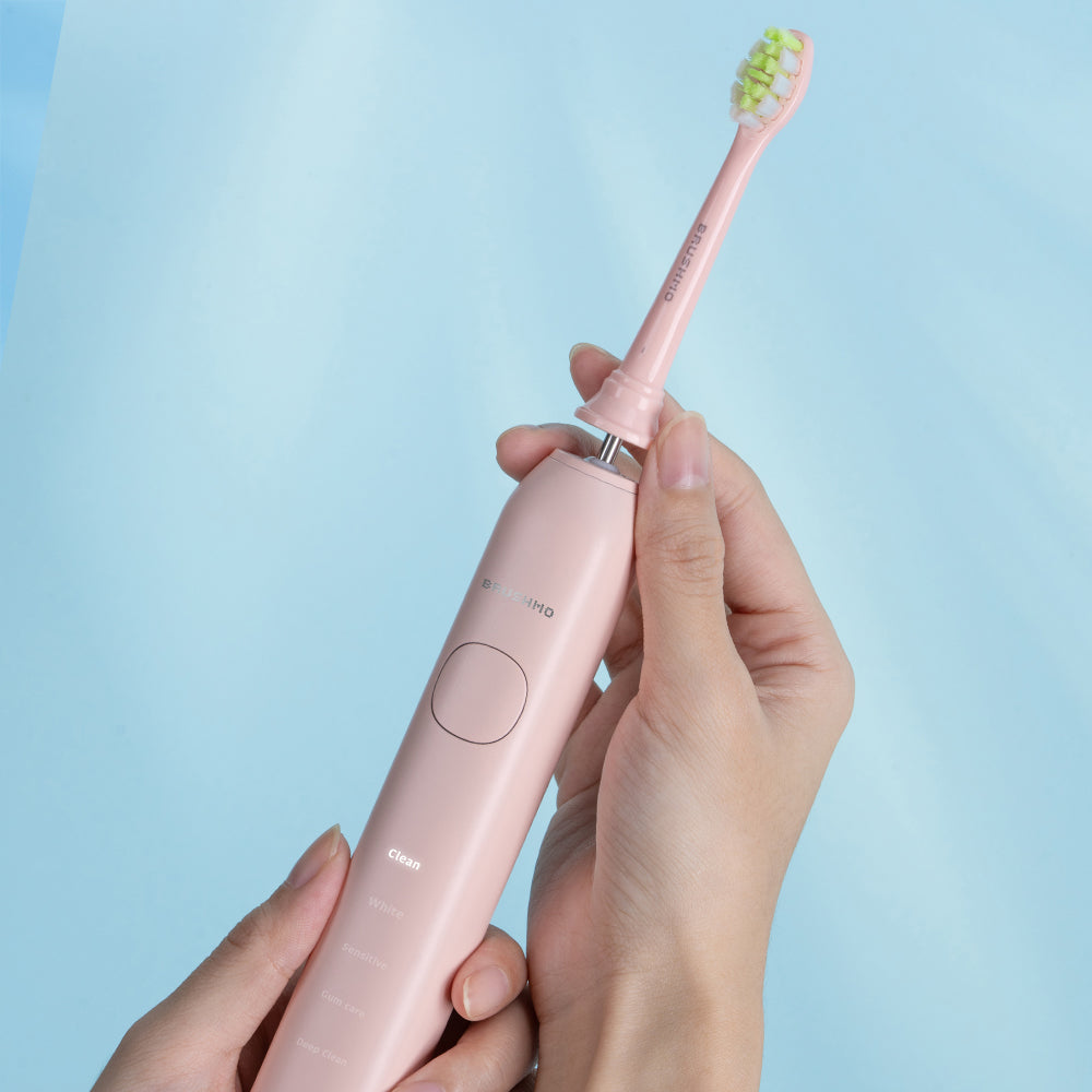 Replacement Toothbrush Heads Compatible with Philips Sonicare- Whitening (8 Pack), Pink