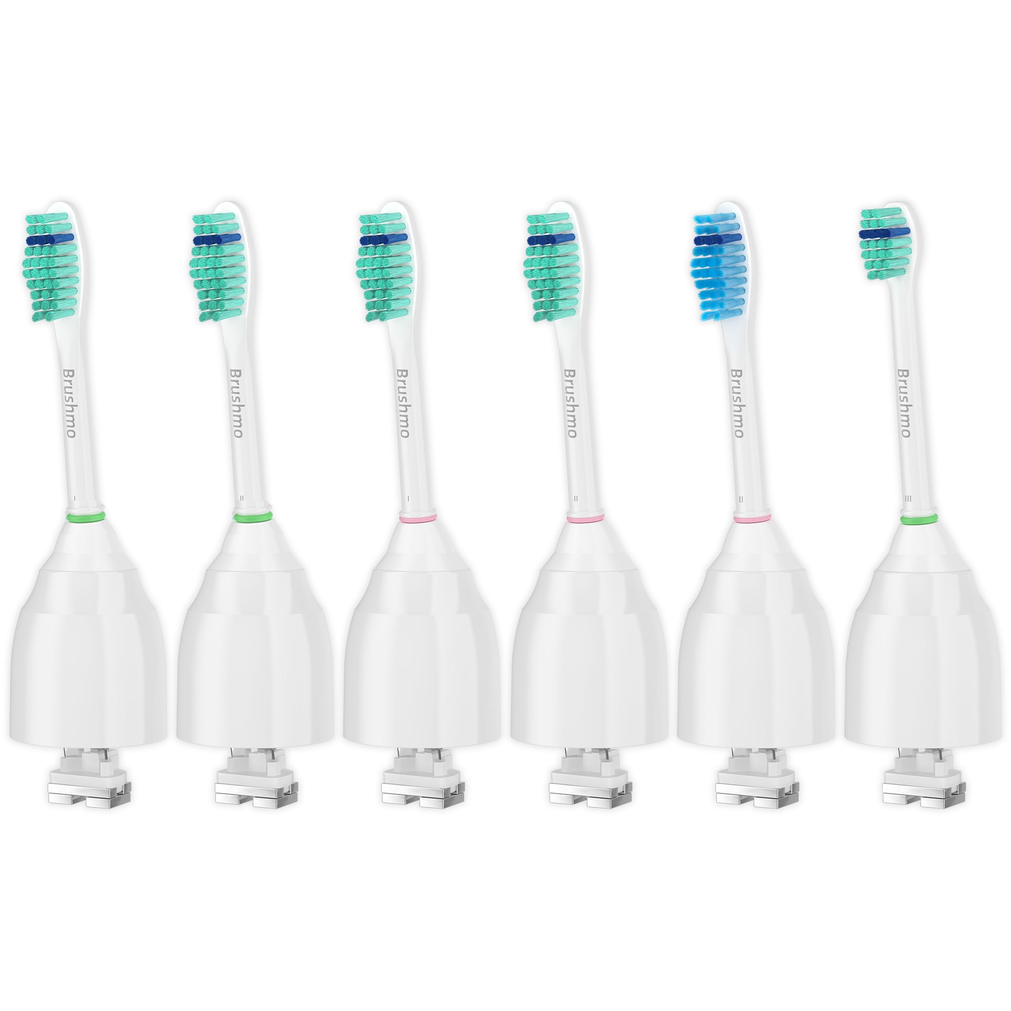 e-Series Variety Replacement Toothbrush Heads for Philips Sonicare e-Series - Combo, White