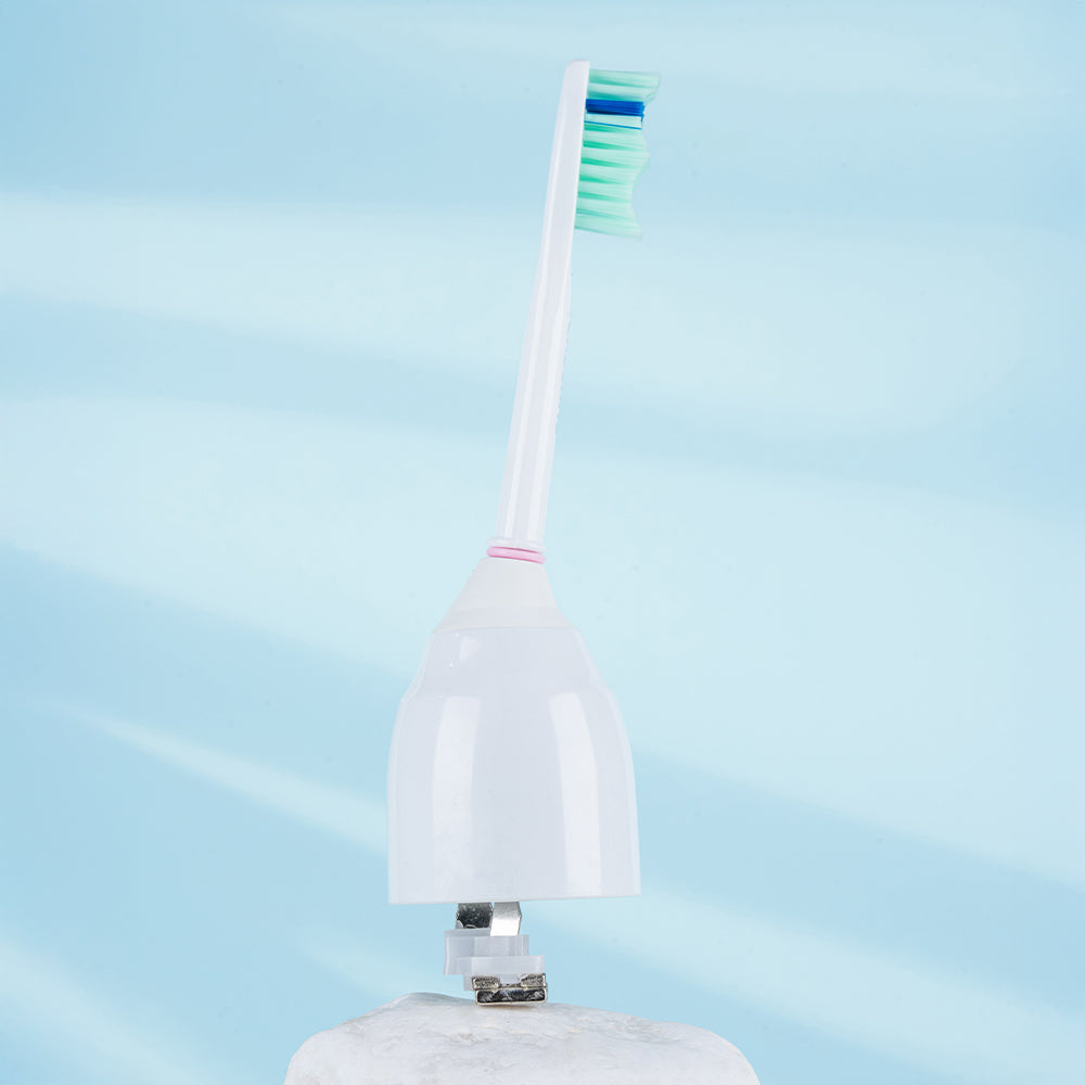 Replacement Toothbrush Heads Compatible with Philips Sonicare e-Series- Total Clean (6 Pack), White