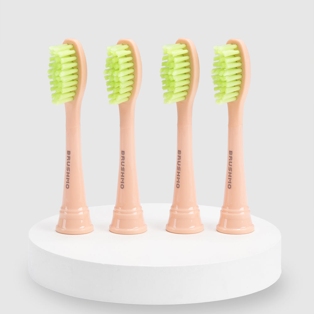 Replacement Toothbrush Heads Compatible with Philips Sonicare One - 4 Pack, Shimmer