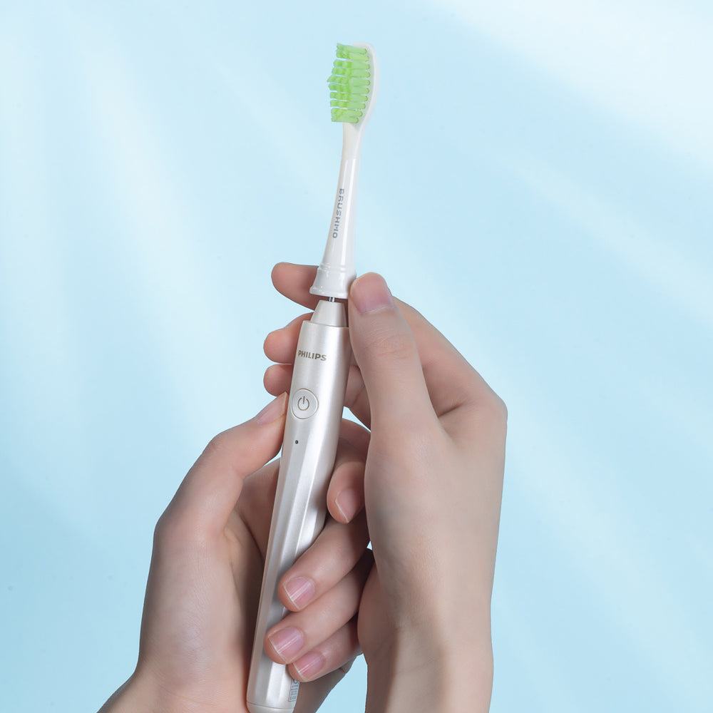 Replacement Toothbrush Heads Compatible with Philips Sonicare One - 4 Pack, Snow White
