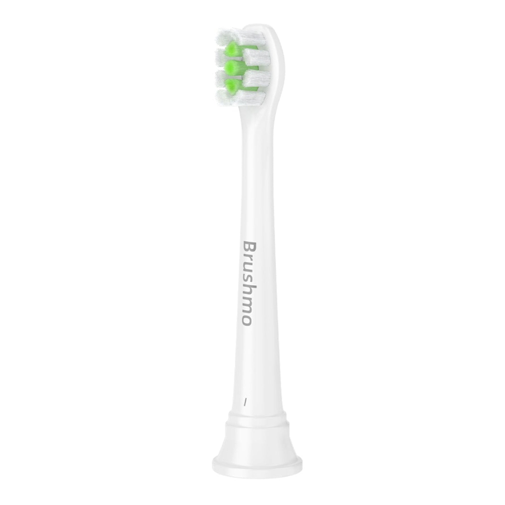 Compact Whitening Replacement Toothbrush Heads Compatible with Sonicare DiamondClean - 8 Pack, White