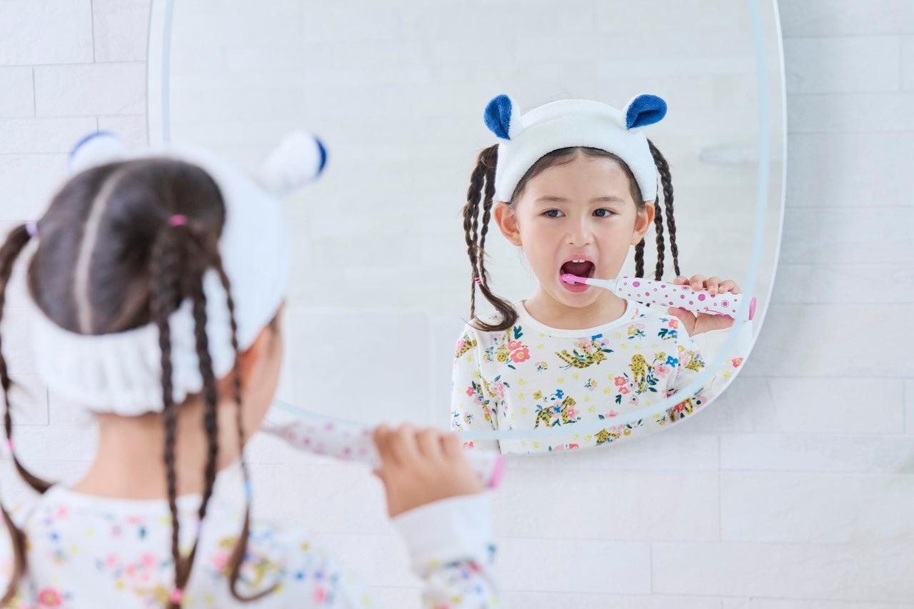 Kids Compact Replacement Toothbrush Heads Compatible with Sonicare for Kids - 8 Pack, Assorted Colors