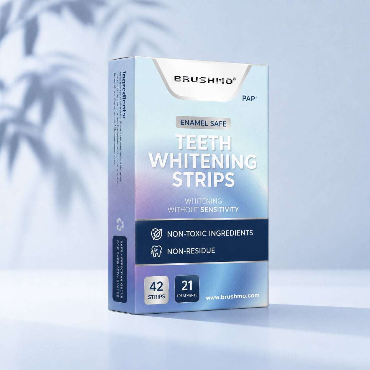 Dentist Formulated Nature Teeth Whitening Strips, 21 Treatments (42 Strips)