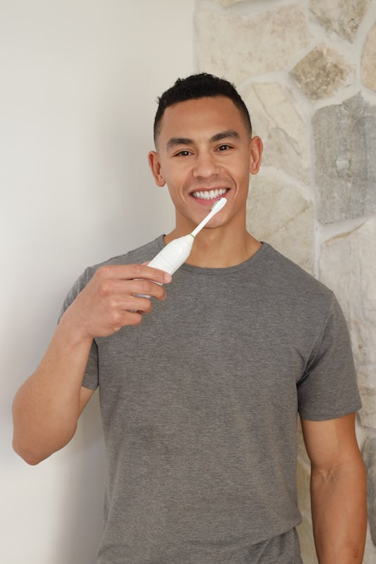 e-Series Sonic Toothbrush, Compatible with Philips Sonicare E-Series Essence and Other Screw-on Brush Heads, White