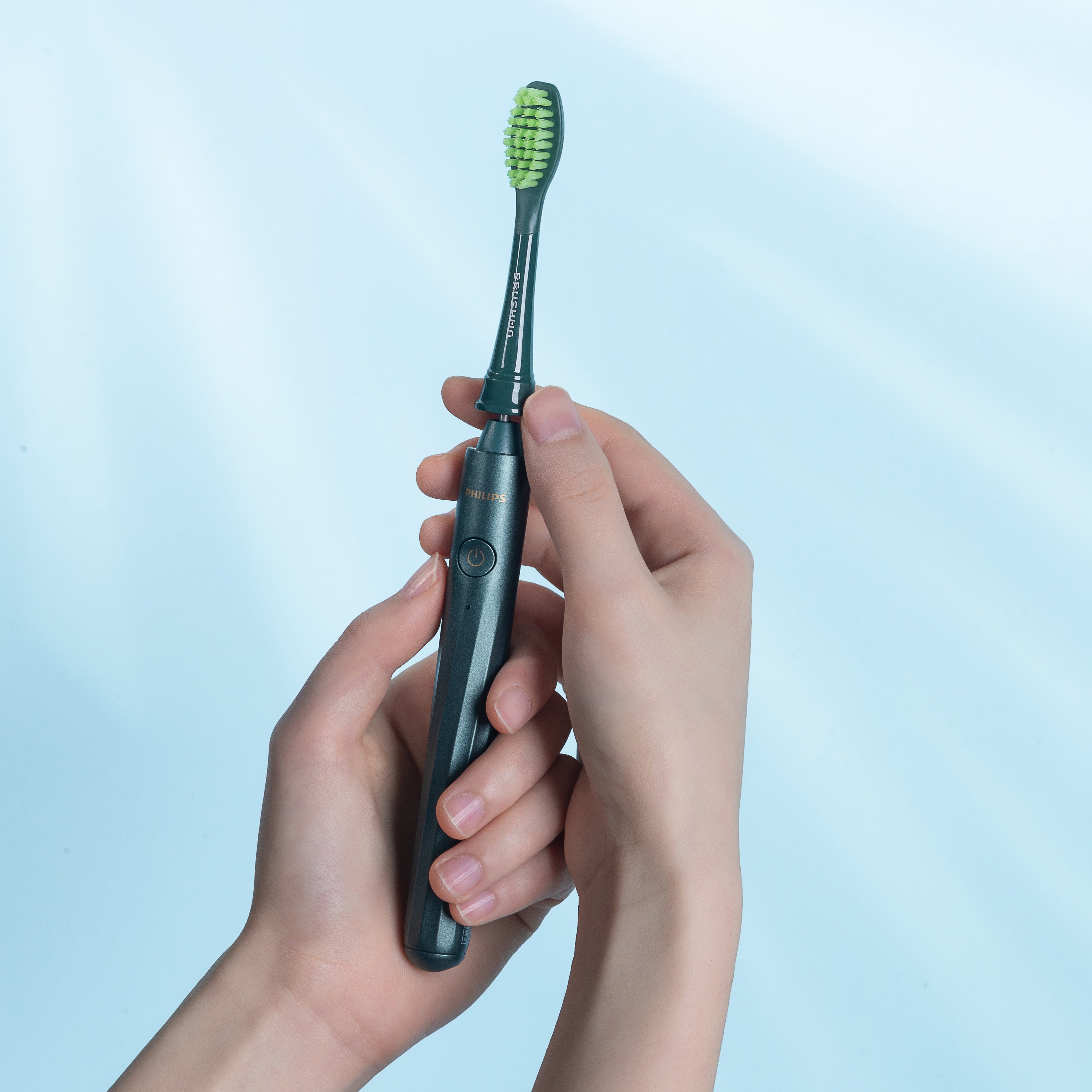 Replacement Toothbrush Heads Compatible with Philips Sonicare One - 4 Pack, Sage Green