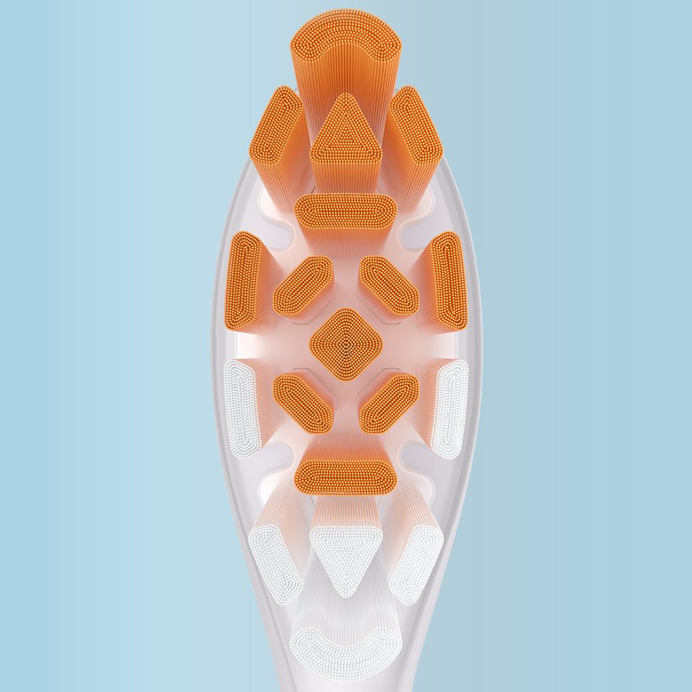 Replacement Toothbrush Heads Compatible with Philips Sonicare- All-in-One (4 Pack), White