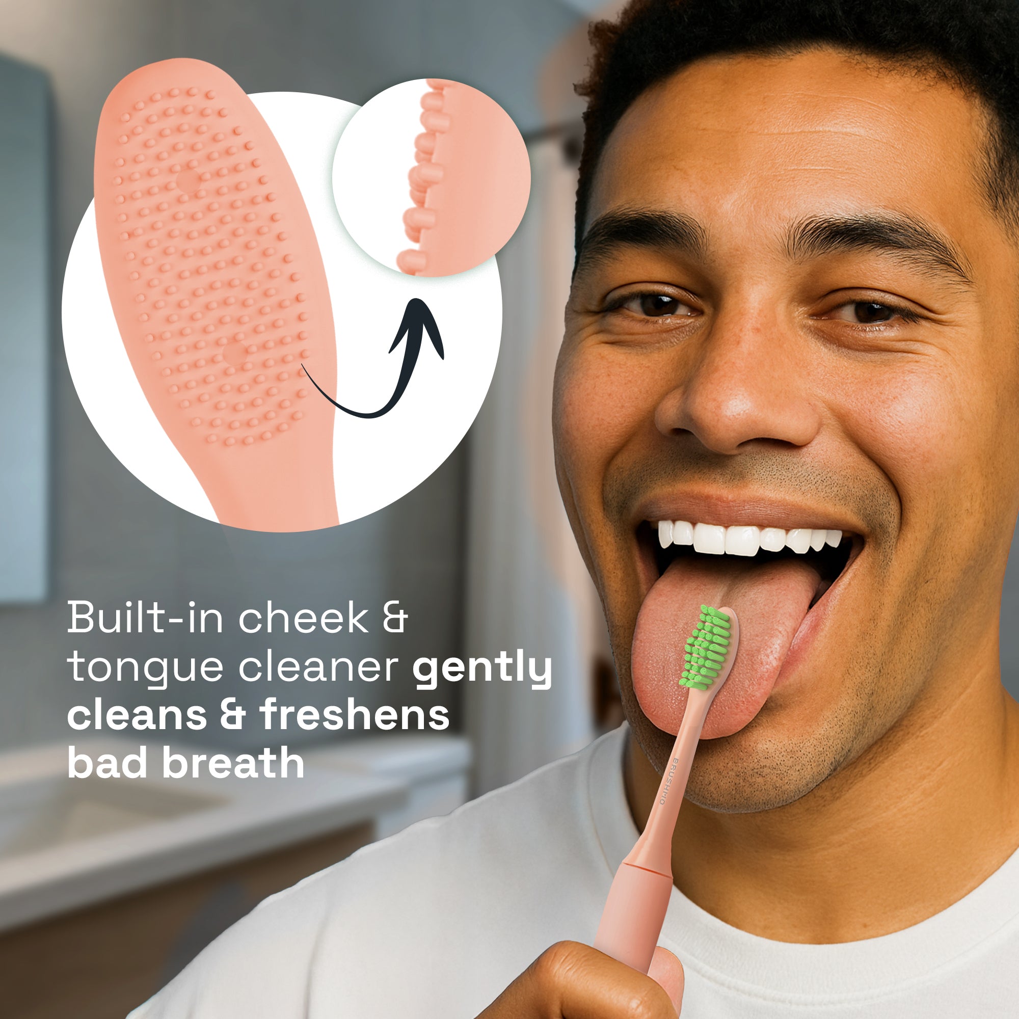 Replacement Toothbrush Heads Compatible with Philips Sonicare One - 4 Pack, Shimmer