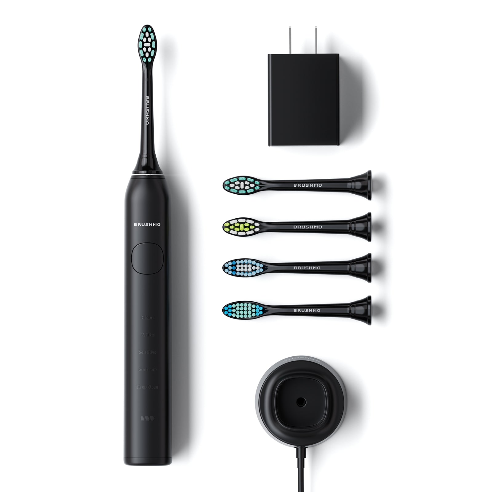 Brushmo Super Sonic Electric Toothbrush - Midnight Black