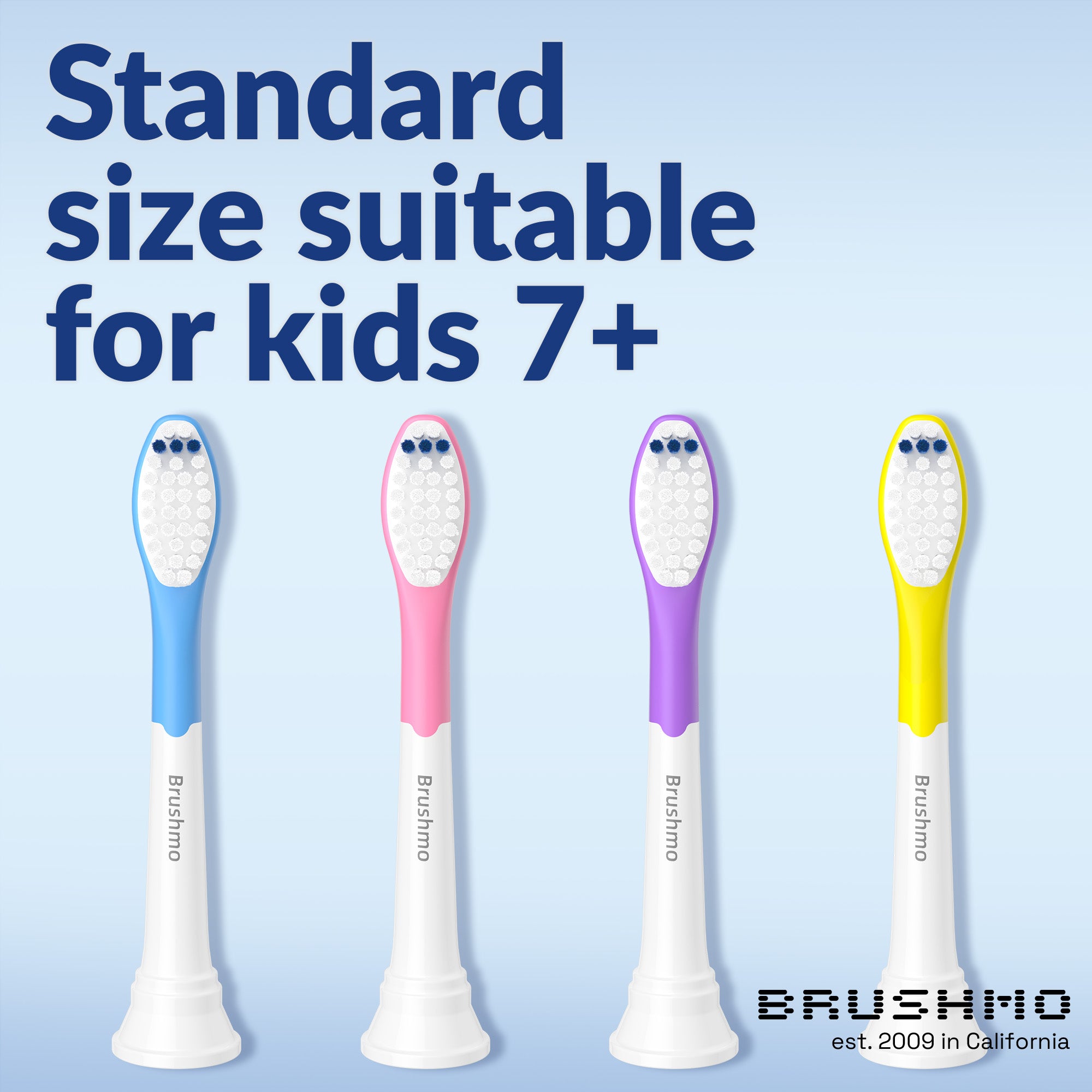 Replacement Toothbrush Heads Compatible for Sonicare for Kids HX6043, 8 Pack Standard