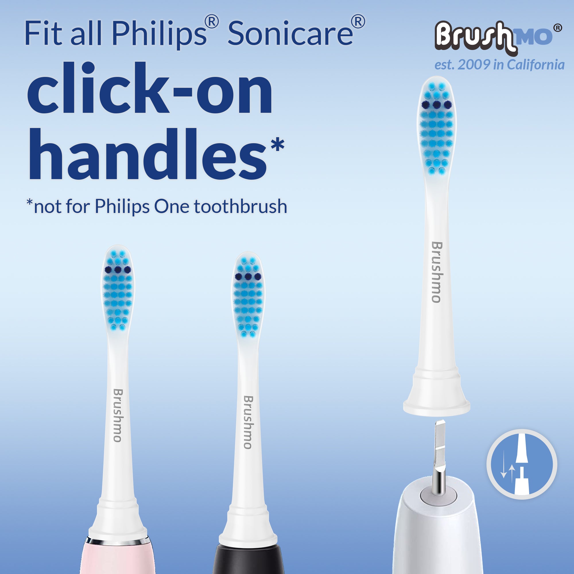 Replacement toothbrush clearance heads