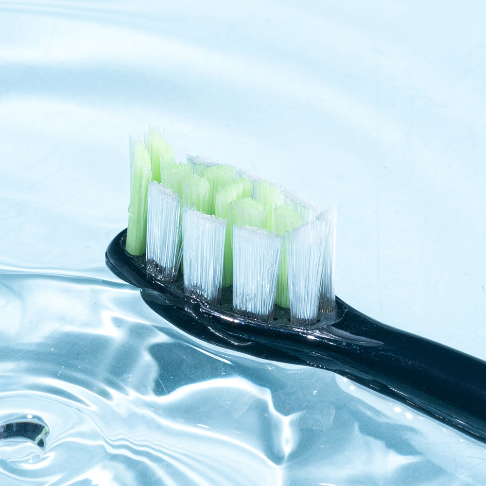 Replacement Toothbrush Heads Compatible with Philips Sonicare- Whitening (8 Pack), Black