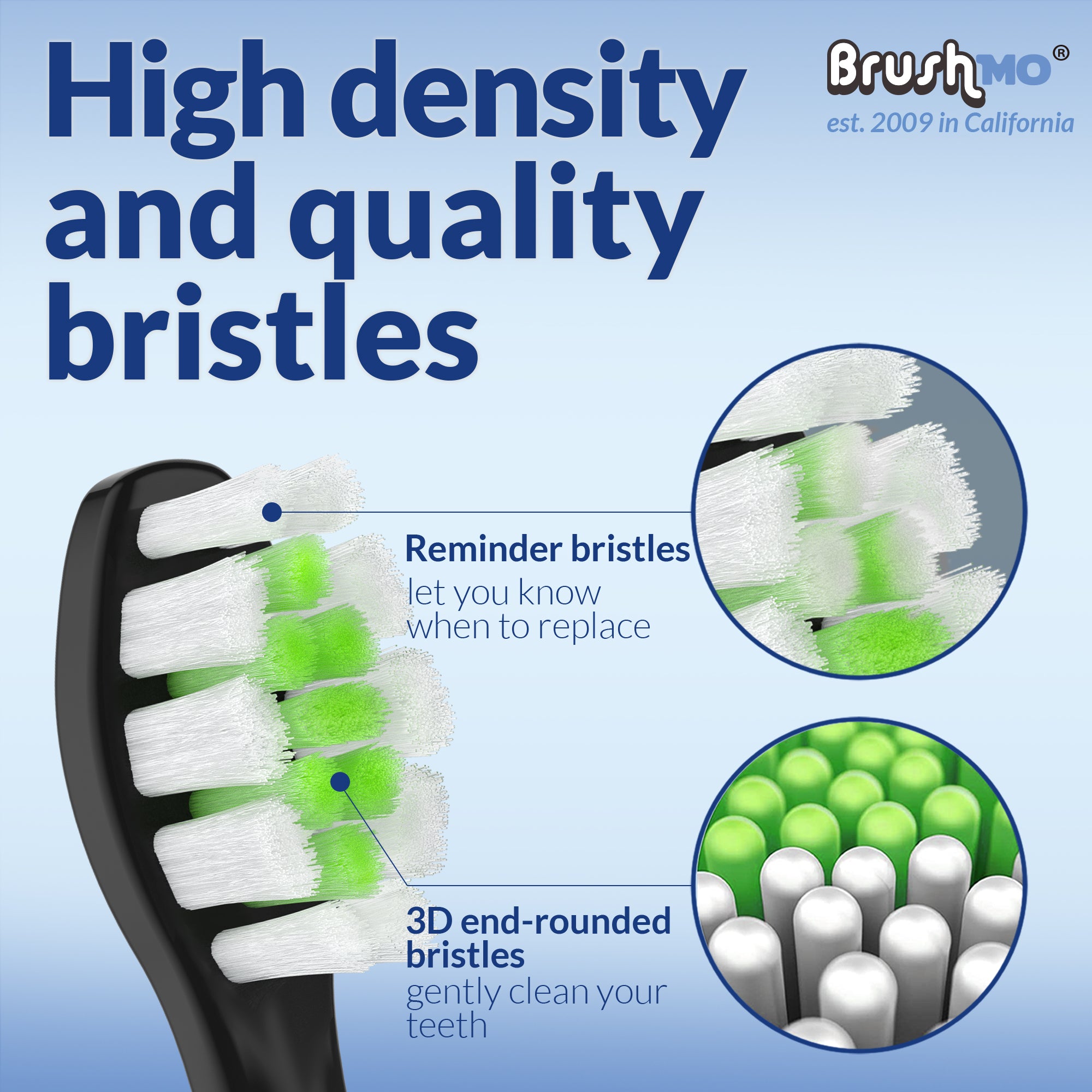 Replacement toothbrush heads for Philips Sonicare DiamondClean HX6063, 8 Pack