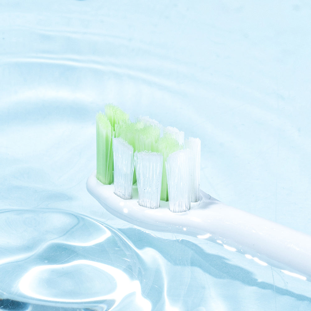 Compact Whitening Replacement Toothbrush Heads Compatible with Sonicare DiamondClean - 8 Pack, White