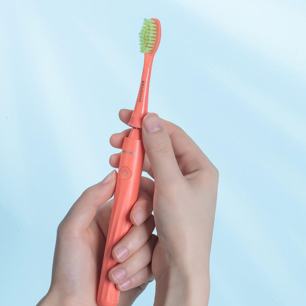 Replacement Toothbrush Heads Compatible with Philips Sonicare One - 4 Pack, Miami Coral