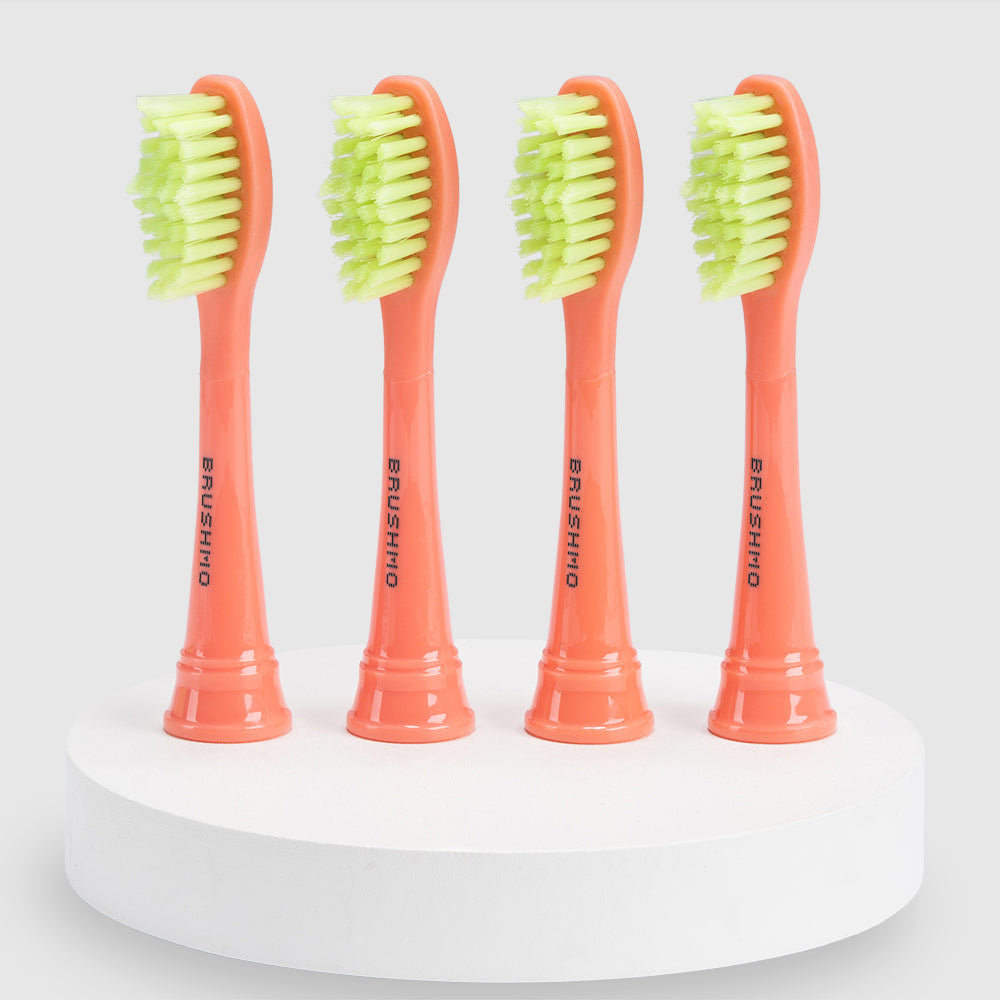 Replacement Toothbrush Heads Compatible with Philips Sonicare One - 4 Pack, Miami Coral
