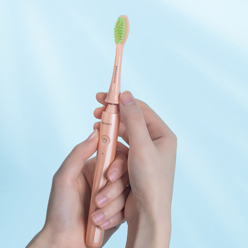 Replacement Toothbrush Heads Compatible with Philips Sonicare One - 4 Pack, Shimmer