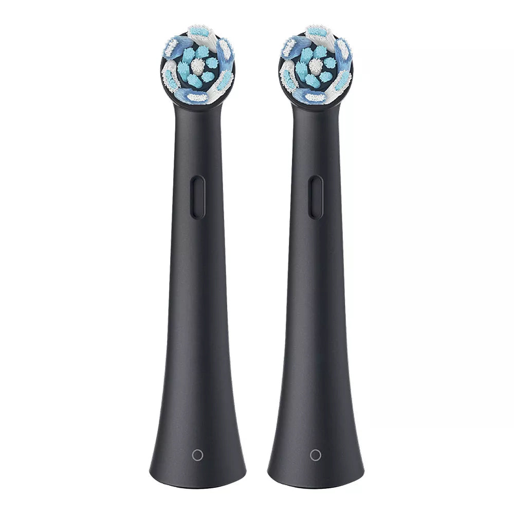 Replacement Toothbrush Heads Compatible for OralB IO-Serise, 2 Pack Black