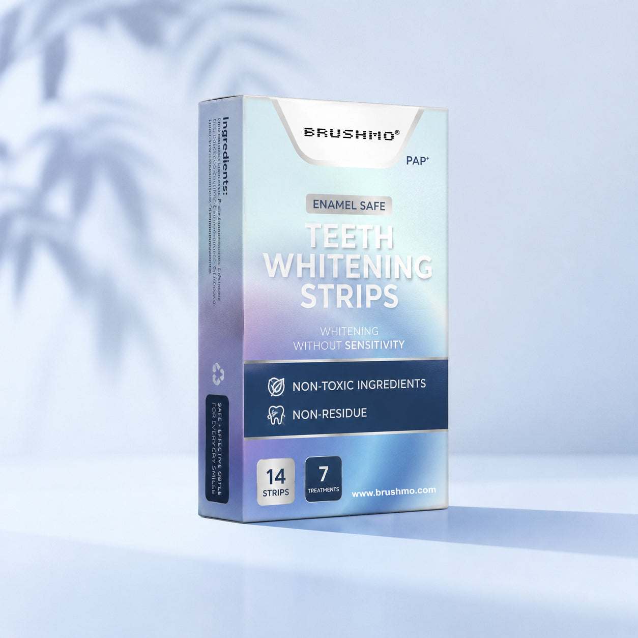 Dentist Formulated Nature Teeth Whitening Strips, 7 Treatments (14 Strips)